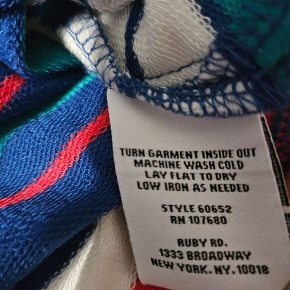 Ruby Rd. Womens Top Multi-Color Size 2X Polyester Blend 3/4 Sleeve Stretch - Picture 7 of 12